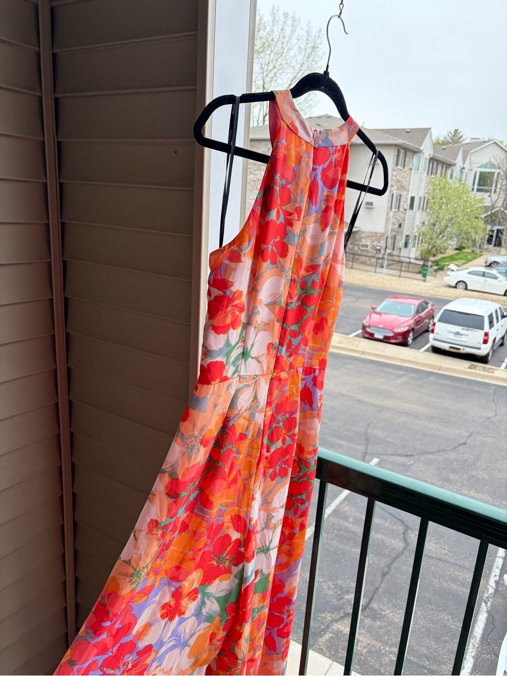 ๐๐VinceCamuto Floral Wide Leg Jumpsuit Waist Maxi Romper Size 6 Summer Vacation - Picture 6 of 17